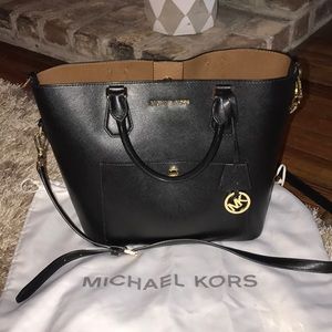 Michael Kors Black Purse w/ Dust Bag